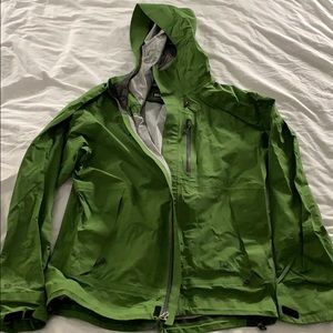 Green Waterproof RainJacket by REI
